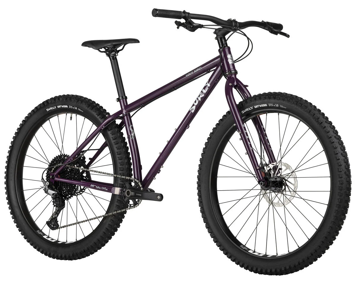 Surly Karate Monkey 27.5" Rigid Mountain Bike (Organic Eggplant) (XL) - view 3